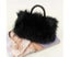 Fashion Girls Lady Fashion PU Leather&High Quality Faux Fur Handbag Carousel 2
