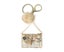 Fashion for Rhinestone Crystal Handbag Keychain Plush Mink Ball Keyring Bag P Carousel 1