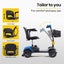 Equipmed Electric Mobility Scooter Portable Folding For Elderly Older Adult Smar Carousel 5