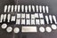 RARE ANTIQUE ESTATE MOTHER OF PEARL GAMING COUNTERS COLLECTION. Carousel 2