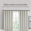 Sherwood Home Orlando Blockout Multi Header Curtain Pair Mist 140x223cm Carousel 2