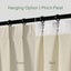 Sherwood Home Orlando Blockout Multi Header Curtain Pair Sand 140x223cm Carousel 5