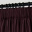 Sherwood Home Orlando Blockout Multi Header Curtain Pair Plum 180x223cm Carousel 12