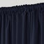 Sherwood Home Orlando Blockout Multi Header Curtain Pair Navy 140x223cm Carousel 10