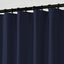 Sherwood Home Orlando Blockout Multi Header Curtain Pair Navy 140x223cm Carousel 11