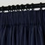 Sherwood Home Orlando Blockout Multi Header Curtain Pair Navy 140x223cm Carousel 12