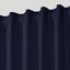 Sherwood Home Orlando Blockout Multi Header Curtain Pair Navy 140x223cm Carousel 14