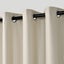 Sherwood Home Orlando Blockout Eyelet Curtain Pair Sand 140x223cm Carousel 7