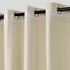 Sherwood Home Orlando Blockout Eyelet Curtain Pair Sand 140x223cm Carousel 8