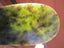 Translucent Kawakawa Pounamu Mere "16 inches" WOW Carousel 7