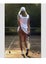 Classic Tennis Girl - Wooden Poster Carousel 1