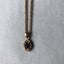 Vintage Dark Red Crystal Stone Pendant Necklace Carousel 4