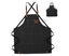 Artist Aprons Cotton Canvas Detachable Shoulder Straps Soft Comfortable Doubl Carousel 4