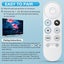 Replacement Remote for Chromecast with Google TV HD/4K/Streamer Carousel 4