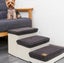 Dog Stairs with Foldable Storage Box 3 Steps Carousel 3