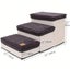 Dog Stairs with Foldable Storage Box 3 Steps Carousel 2