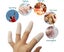 5Pairs Finger Protectors Finger Caps Silicone Fingertips Protection - Gel Fin Carousel 2