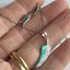 Sterling Silver Paua Silver Fern Earrings & Necklace Set Carousel 5