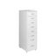 Office Cabinet 8 Drawer Drawers Storage Cabinets Steel Rack Home White Carousel 1