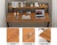 Portable Folding Desk Easy Storage No Assembly Required Carousel 8
