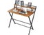 Portable Folding Desk Easy Storage No Assembly Required Carousel 3