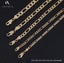 Gold filled Figaro chain 20inches 5mm Carousel 2