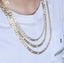 Gold filled Figaro chain 20inches 5mm Carousel 4