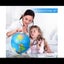 23cm Illuminated World Globe , Educational Globe with Stand for Kids Carousel 5