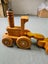 Toy wooden train large Carousel 3