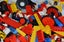 Bulk Lot of Vintage LEGO – Sets #740, 1074, 1051, 550 + Mixed Blocks (1980s era) Carousel 16