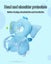 Toddler Baby Head Protection Cushion Backpack Wear Carousel 3