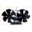 New Double Stove Fan Thermal Powered Dual Silent Motors 12 Blade Wood Stove Fan Carousel 8