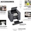 Snow Ice Maker Machine 60KG/24H Shaved Ice Machine Rapid Cooling Self-Cleaning Carousel 6