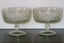 ***GORGEOUS VINTAGE DEPRESSON GLASS FOOTED MATCHNG BOWLS*** Carousel 1