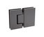 Della Francesca 120X110cm Corner Frameless Shower Screen With Gunmetal Channel A Carousel 3