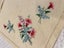 A lovelyembroidered Sundew Linen Placemat and serviette - UNUSED Carousel 3