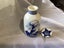 Vintage rare Delft bottle with handmade stopper Carousel 5