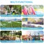 15M Trampoline Sprinkler, Summer Fun Outdoor Backyard Water Play Cool Down Water Carousel 4