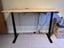 3-Stage Motorised Height Adjustable Desk - Black/Oak (1800 x 800mm) Carousel 2