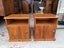 Pair Heart Rimu Bedside Cabinets by 'Classicwood Furniture' Carousel 1