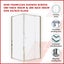 Della Francesca Semi Frameless Shower Screen (98~106)X 195Cm & (89~92)X Side As/ Carousel 3