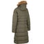 Trespass Womens Audrey Padded Faux Fur Hooded Jacket - Dark Vine - XXL Carousel 2