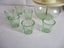 Vintage Glass Revolving Liquor Dispenser Pump w/ 6 Shot Glasses Carousel 2