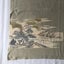 Vintage Japanese Silk Fabric Piece Decorative Green Kimono Panel Carousel 6
