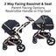Preorder - Supra - 3 in 1 Stroller + Bassinet + Capsule Car Seat Combo with M... Carousel 4