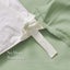 Serene 400TC Bamboo Cotton Sateen Duvet Cover Set Sage - Double Bed Carousel 4