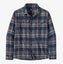 Patagonia Men's Fjord Flannel Shirt - Adventurer: New Navy, Medium Carousel 1