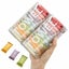 28PCS Disposable Compressed Towels Tablets Travel Wash Cloth Carousel 1