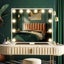 Vanity Hollywood Makeup Mirror 12 LED Light Carousel 11