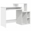 Desk With Storage White 120.5 X 44 X 88.5 Cm Engineered Wood Nlkaia Carousel 6